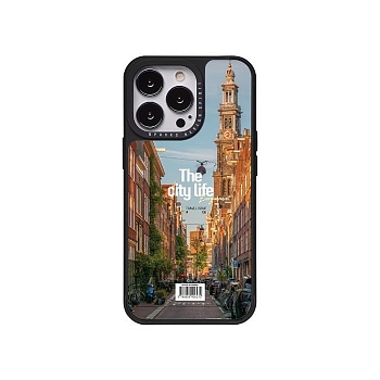 Чехол для смартфона DPARKS The city life коричнево-красный
