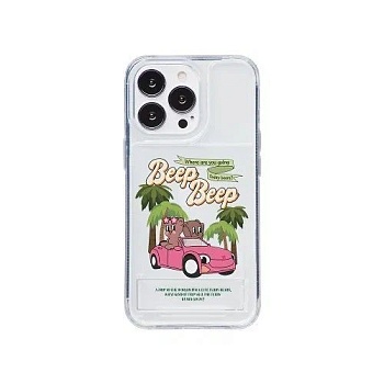 Чехол для смартфона DPARKS Beep светло-серый