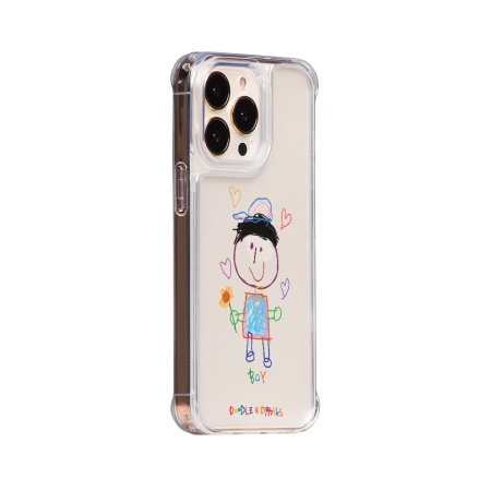 Чехол для смартфона DPARKS Мальчик прозрачный