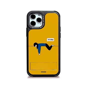 Design cover Сменная вкладка (Дизайн) DPARKS к чехлу для iPhone 12/12PROс отдел.для карт (Планка) DC